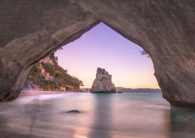 Cathedral Cove View through the arch
