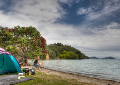 Camping around Mercury Bay and The Coromandel